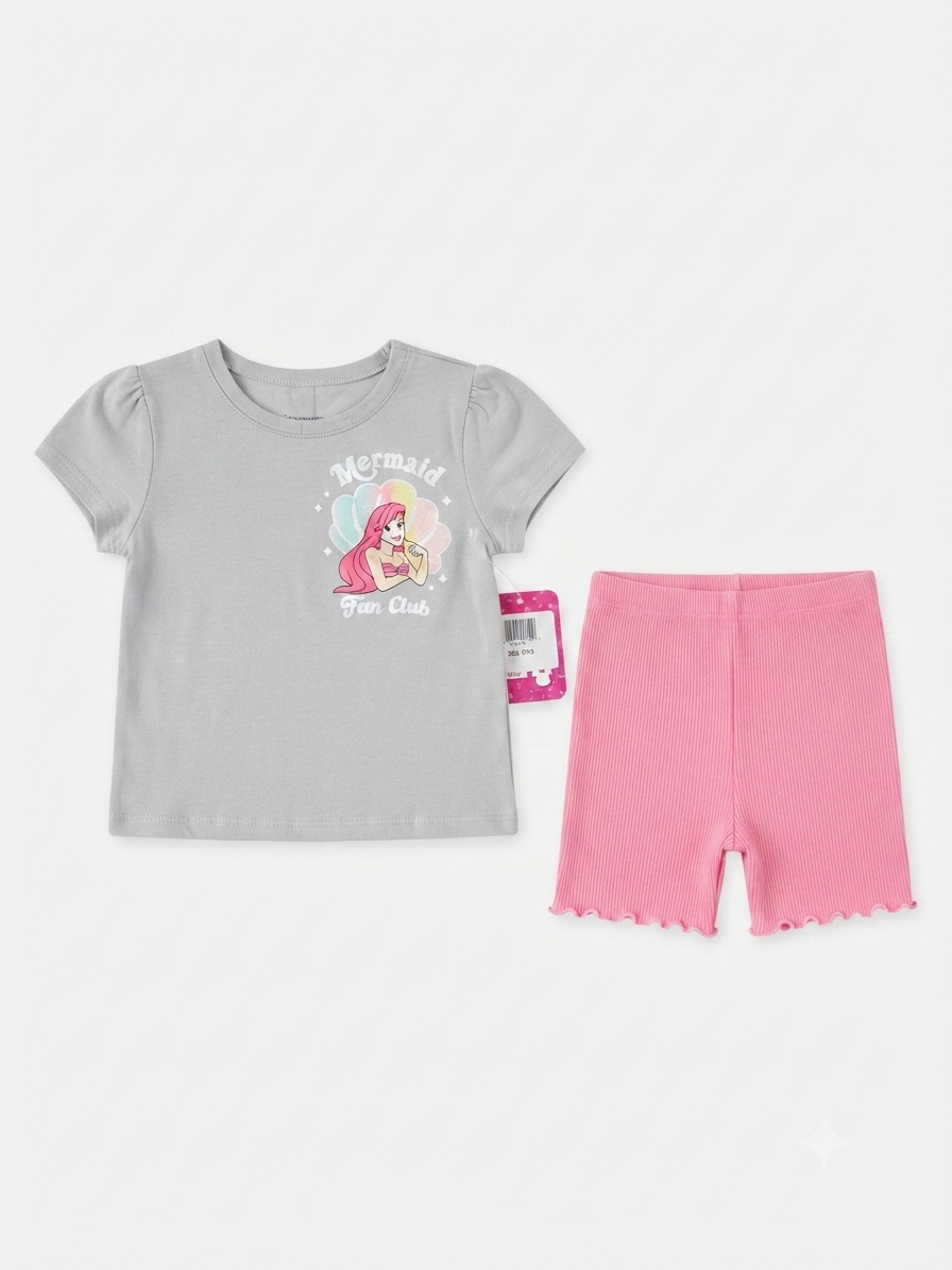 SET 2 PIEZAS ARIEL DISNEY