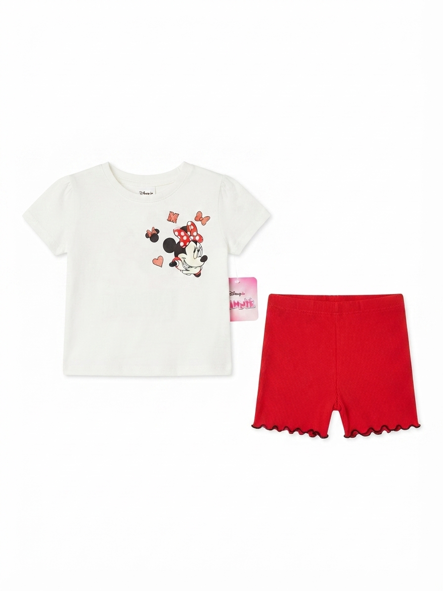 SET 2 PIEZAS MINNIE RED DISNEY