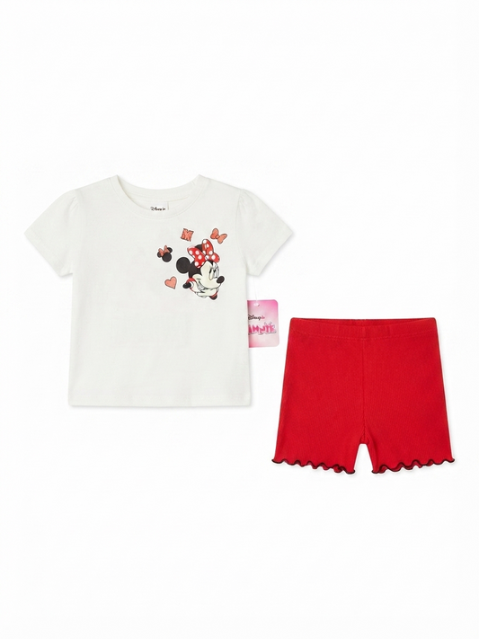 SET 2 PIEZAS MINNIE RED DISNEY