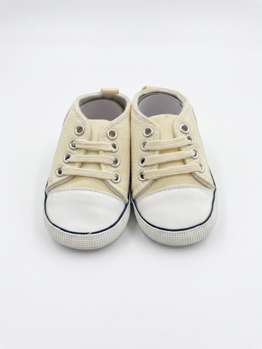 ZAPATOS TIPO CONVERSE AMARILLO CLARO
