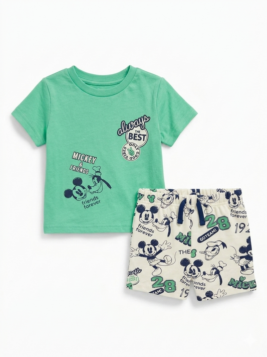 SET 2 PIEZAS MICKEY AND FRIENDS DISNEY