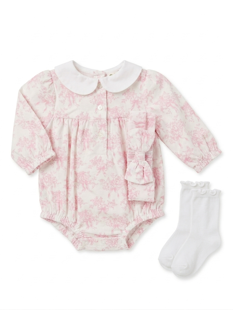 SET 3 PIEZAS FLOWER LITTLE ME