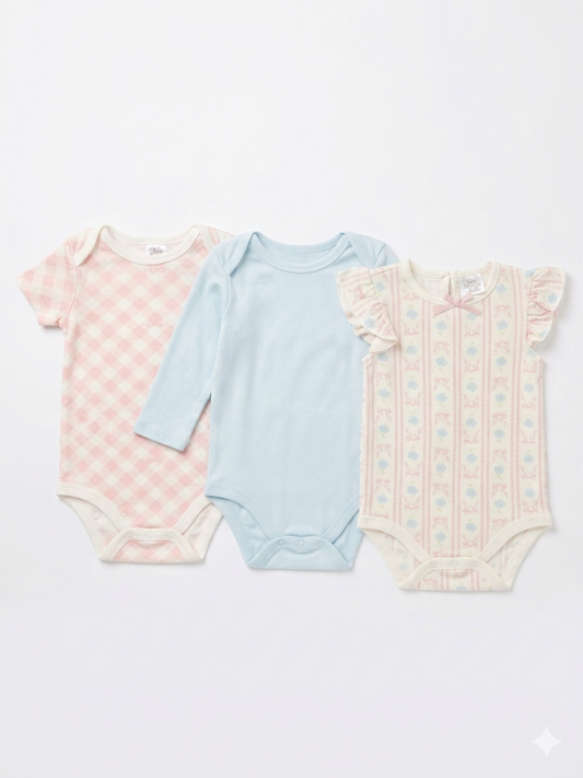 SET 3 BODYS 2409 BEAU ET BELLE