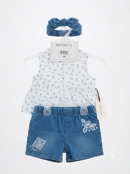 SET 3 PIEZAS JEAN KENSIE