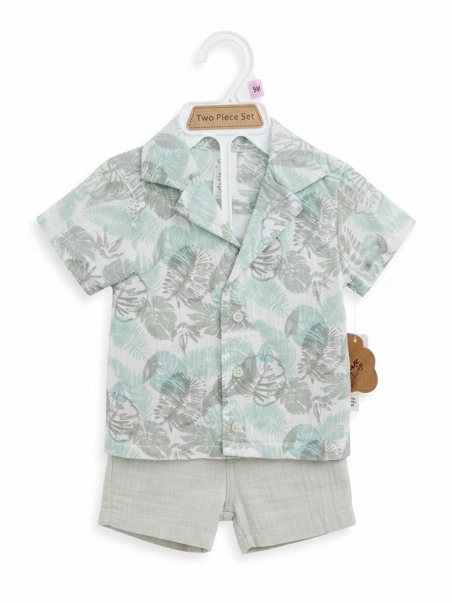SET 2 PIEZAS PALM GREEN TWO PIECE