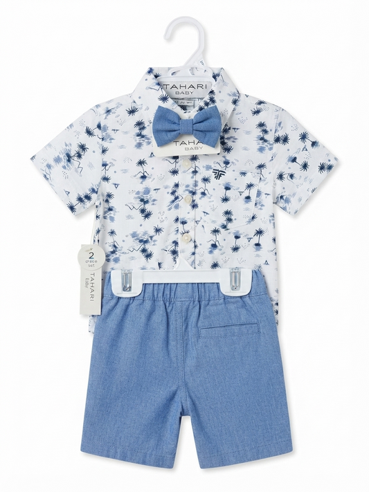 SET 2 PIEZAS PAL BLUE TAHARI