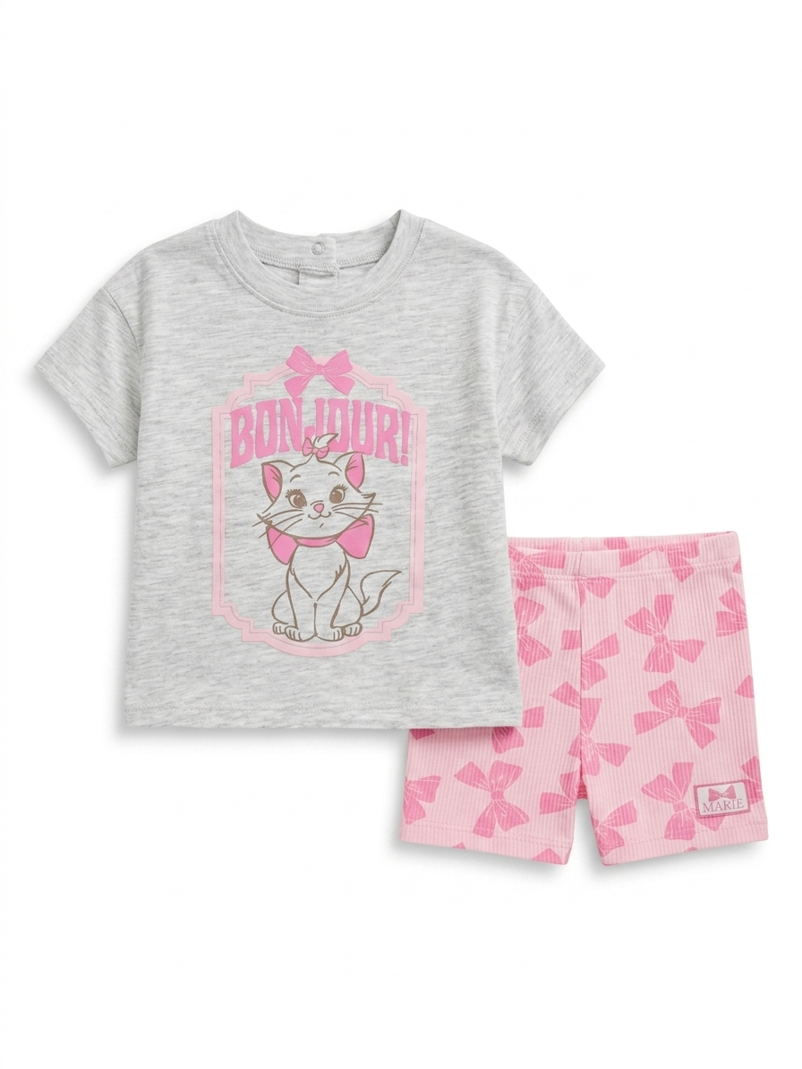 SET 2 PIEZAS BONJOUR DISNEY