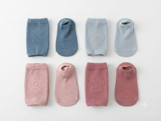 RODILLERAS DE GATEO CON MEDIAS