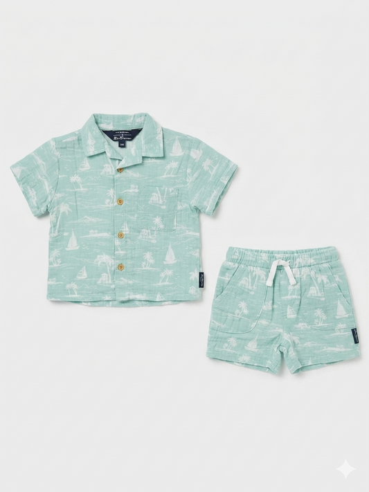 SET 2 PIEZAS VELERO BEN SHERMAN