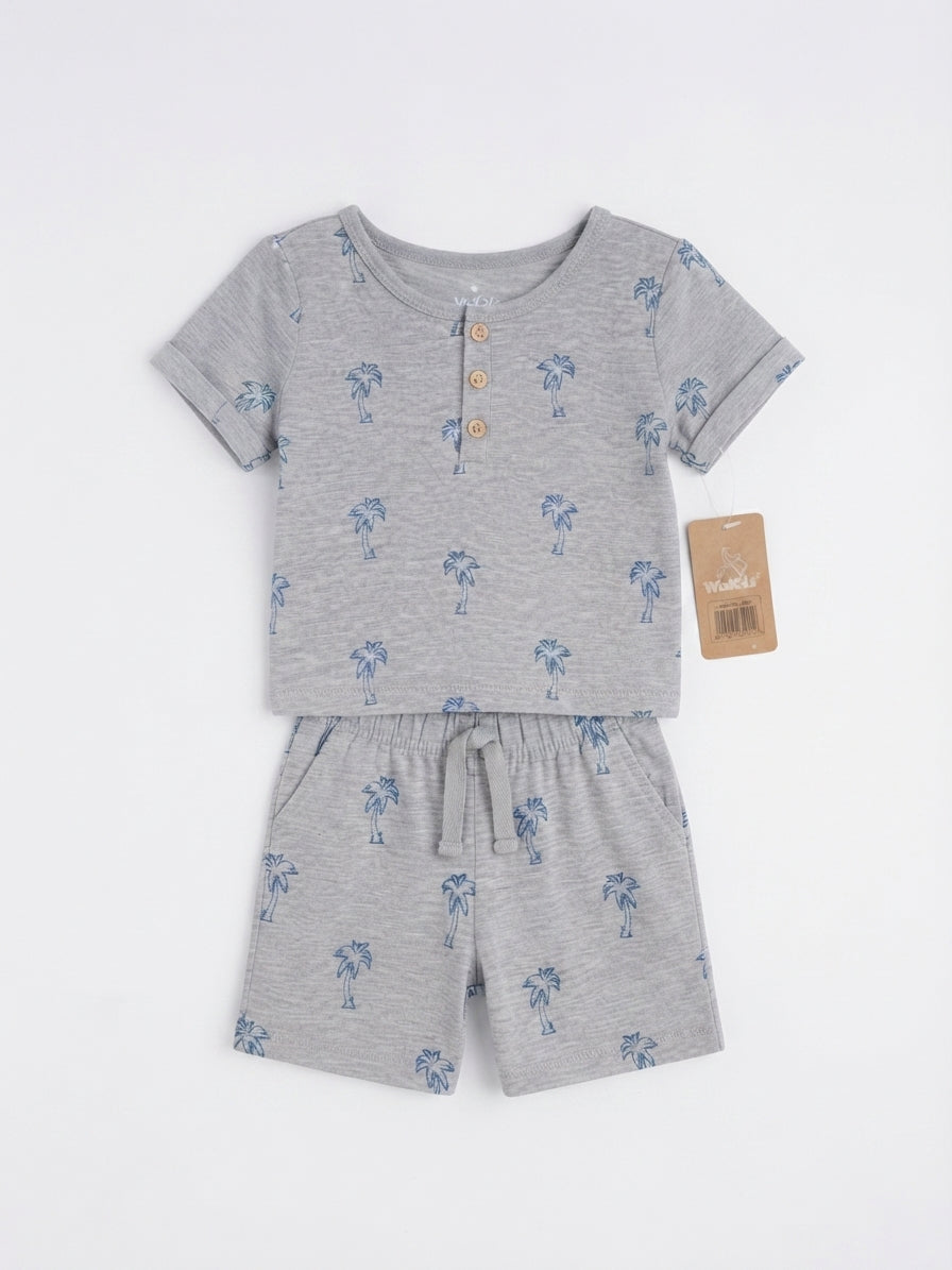 CONJUNTO 2 PIEZAS 90832 PALM GRAY WAKIDS