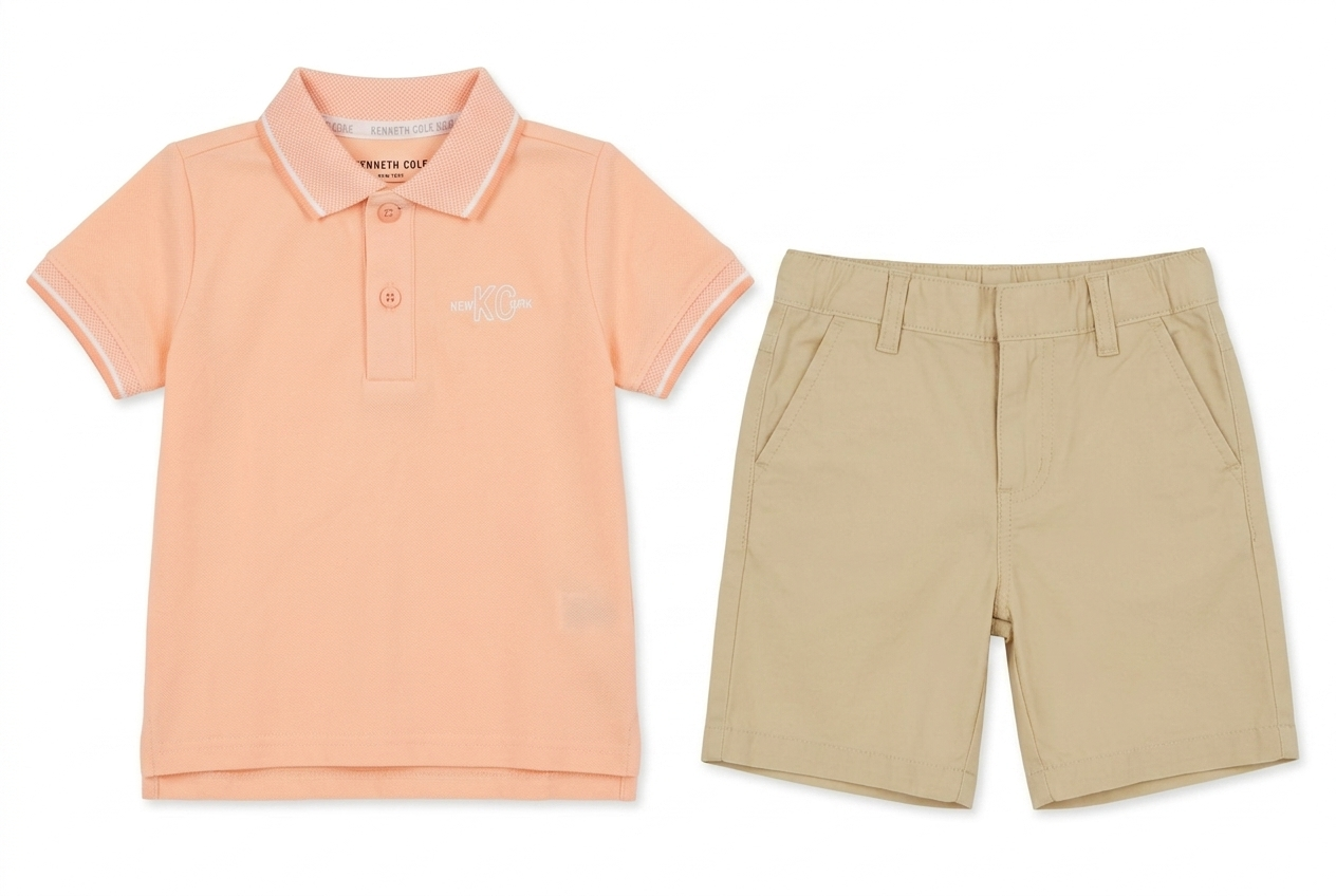 SET 2 PIEZAS SALMON KENNETH COLE