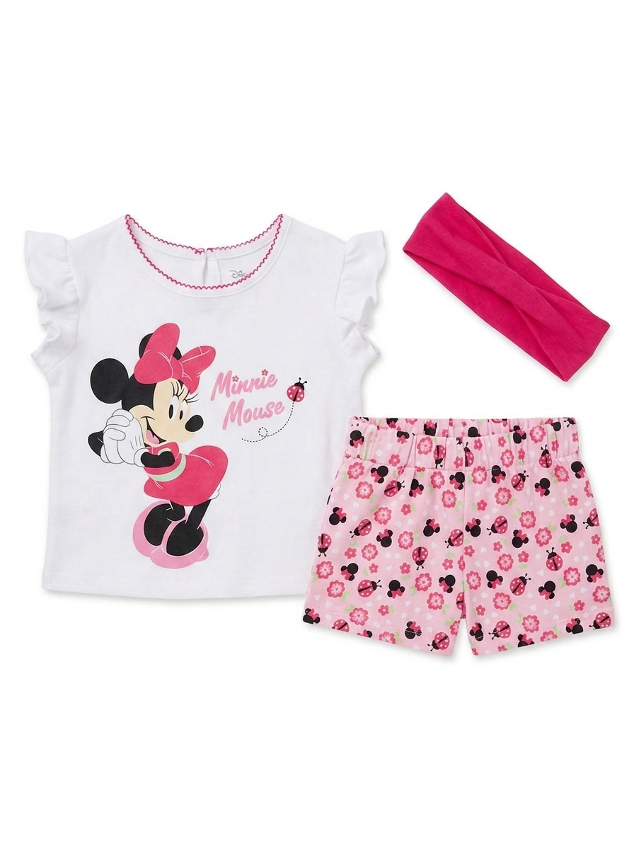SET 3 PIEZAS MINNIE COQUITO DISNEY