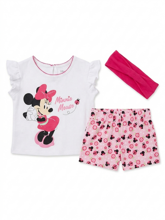 SET 3 PIEZAS MINNIE COQUITO DISNEY