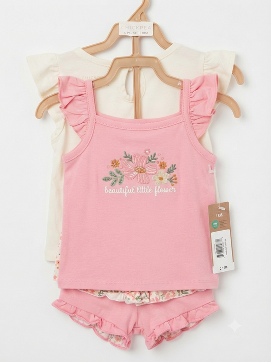 SET 4 PIEZAS LITTLE ONE CHICKPEA