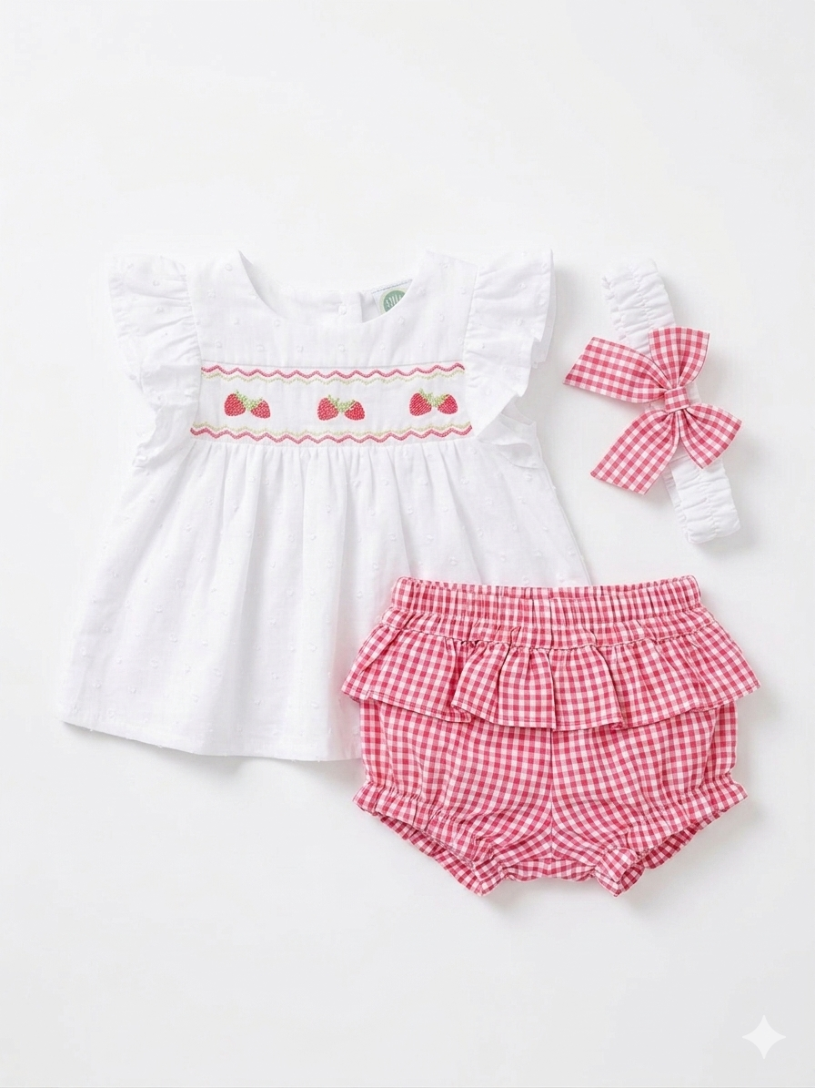 SET 3 PIEZAS BERRY LITTLE ME