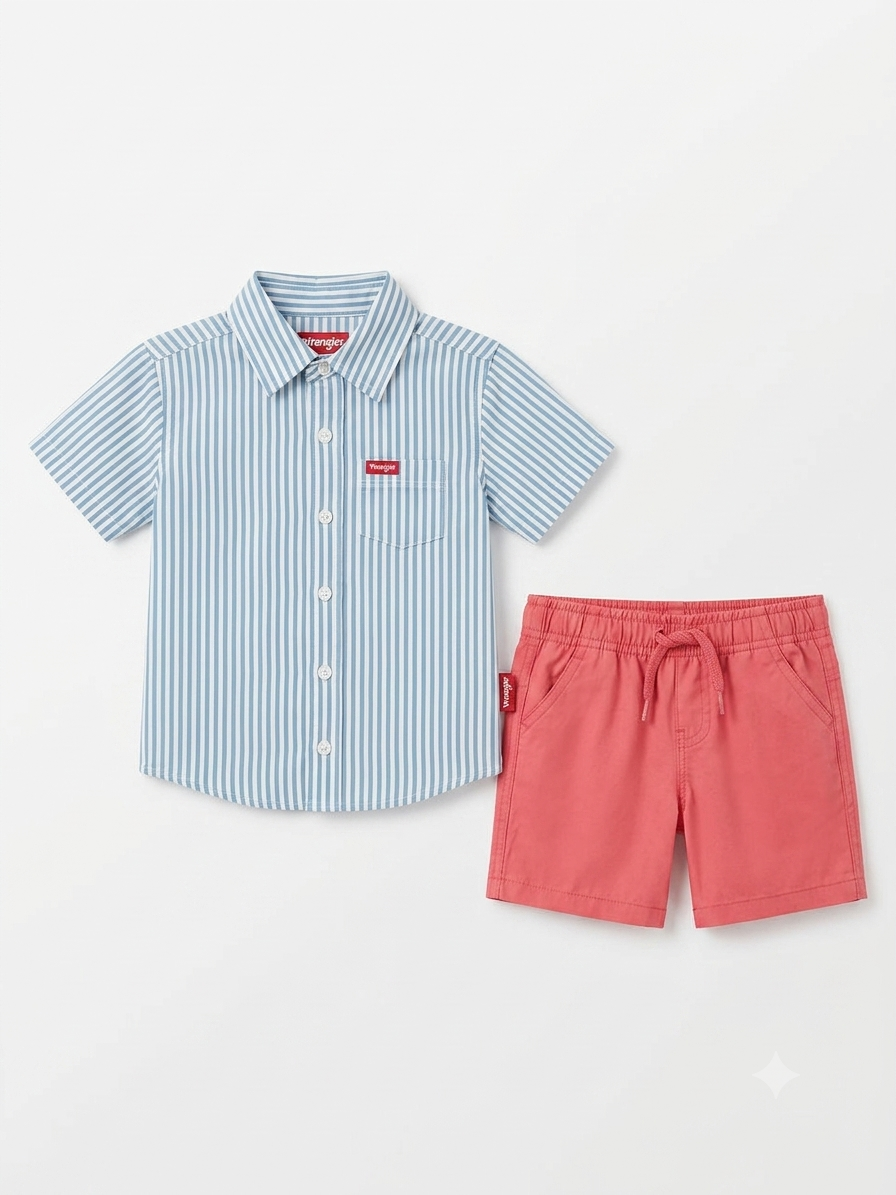 SET 2 PIEZAS RED WRANGLER