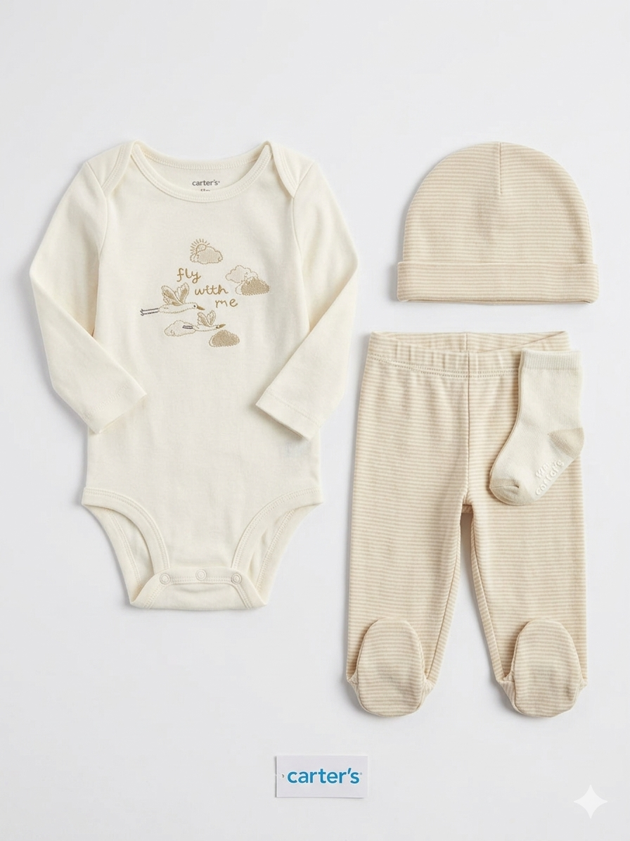 SET 4 PIEZAS 1341 CARTERS