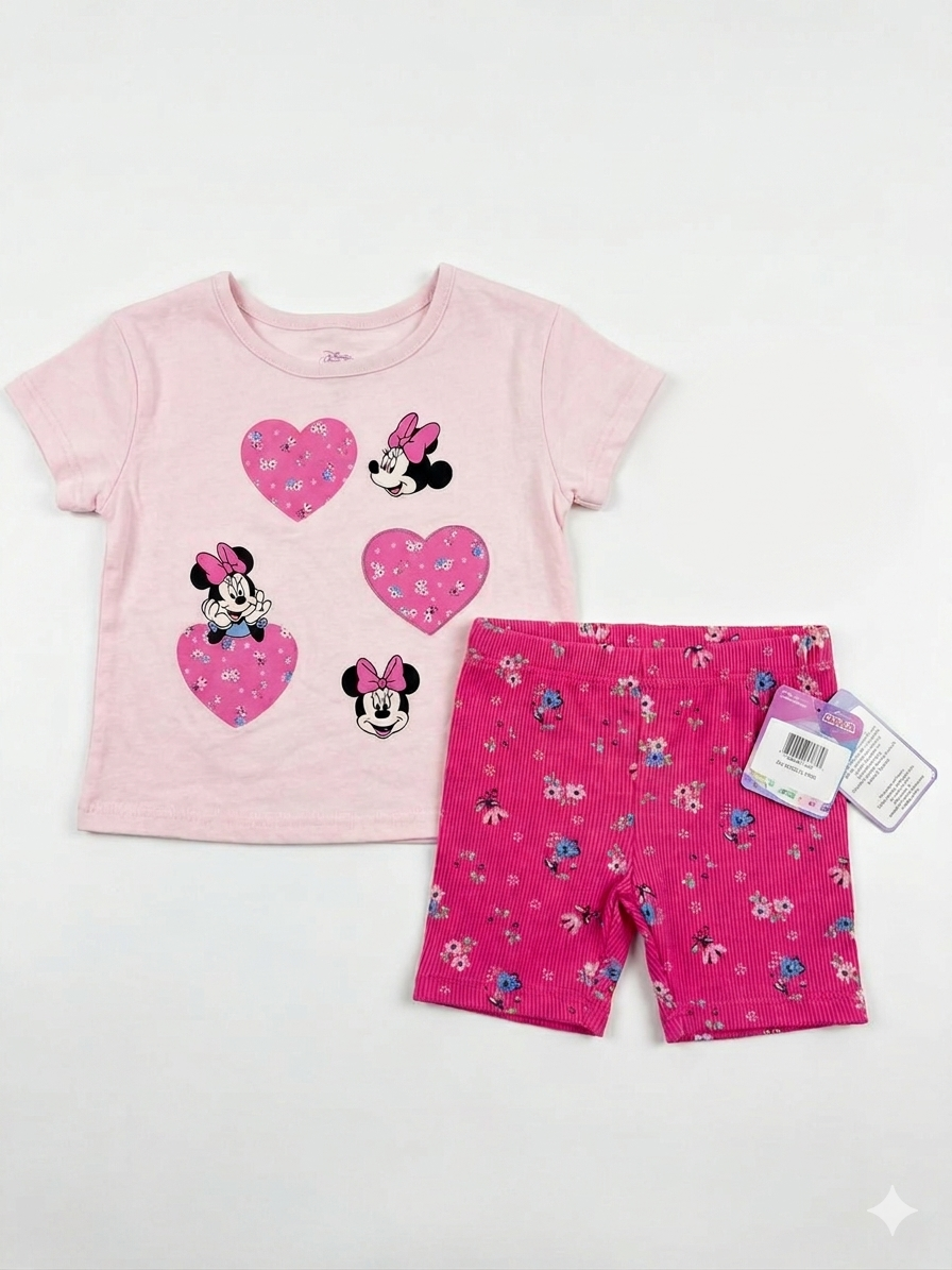 SET 2 PIEZAS MINNIE COQUETA DISNEY