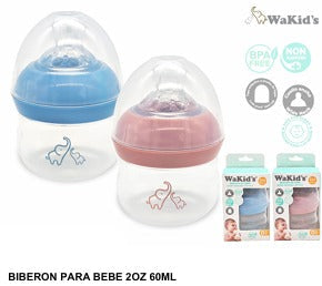 BIBERÓN 2 ONZAS WAKIDS
