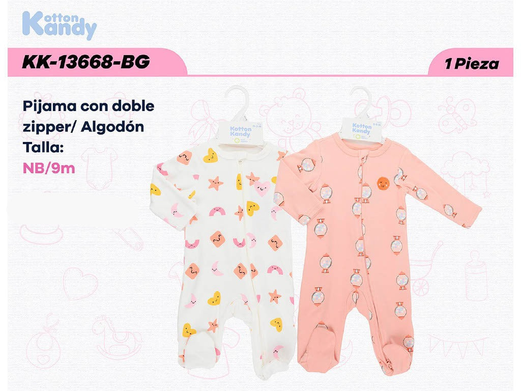 ENTERIZO PIJAMA 13668 KOTTON KANDY