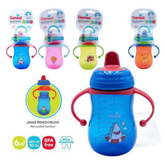 VASO DE ENTRENAMIENTO 10 ONZAS GENIAL