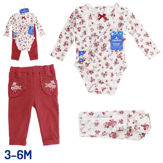 SET 3 PIEZAS 1325 MERLINO