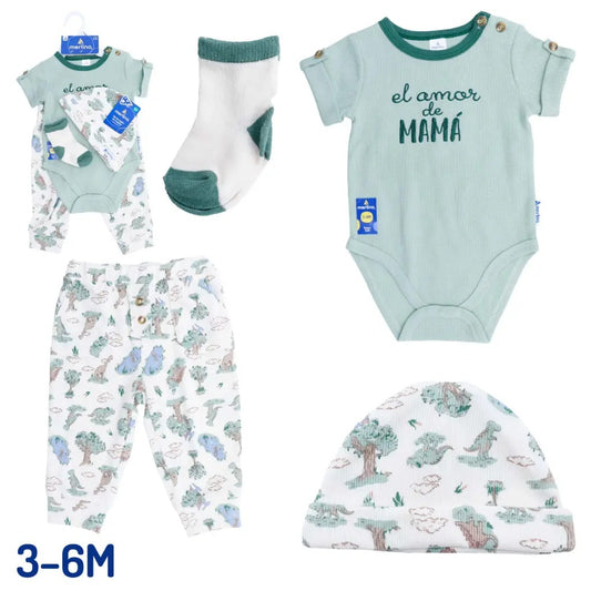 SET 4 PIEZAS 6743 MERLINO