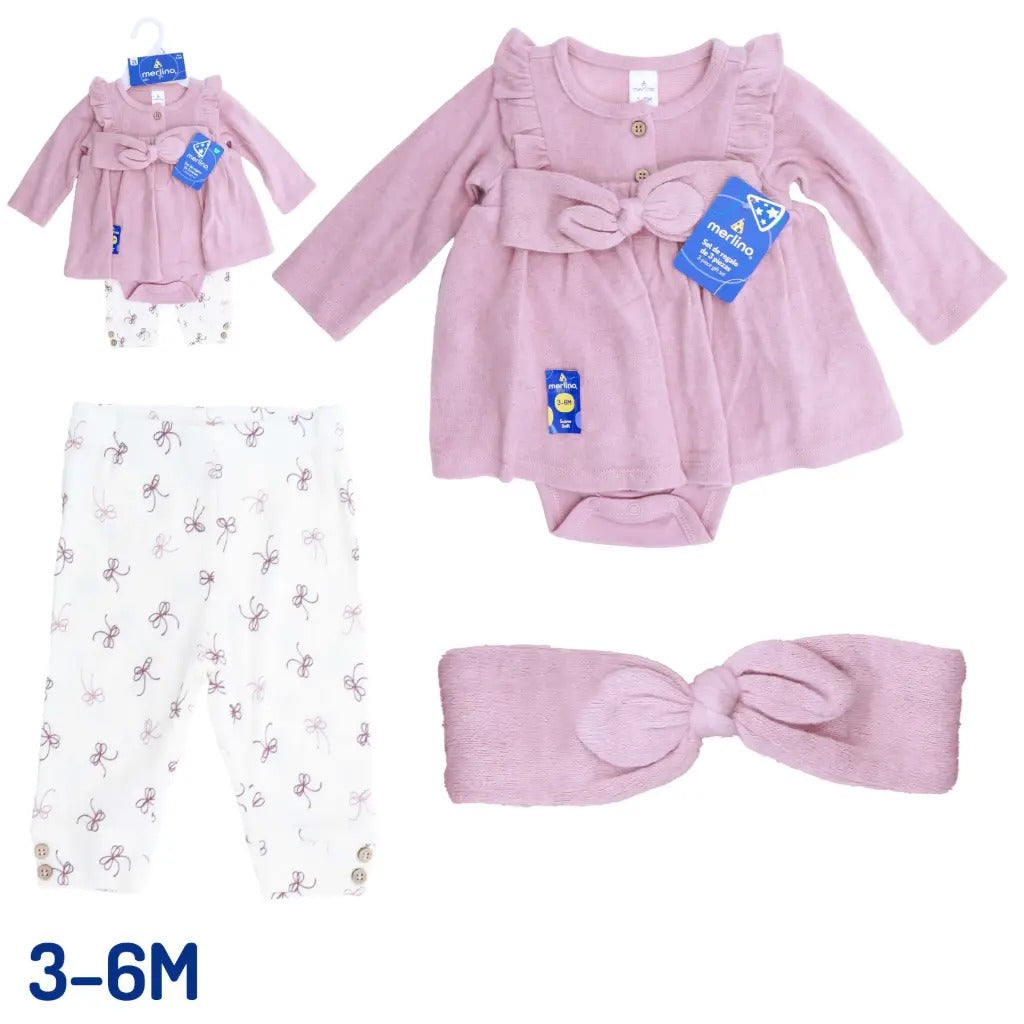 SET 3 PIEZAS 1328 MERLINO