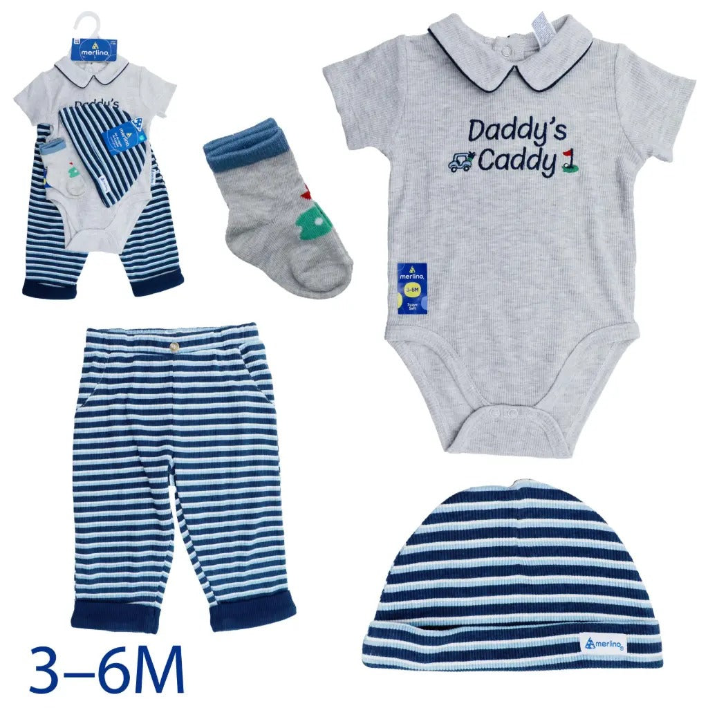 SET 4 PIEZAS B2 MERLINO