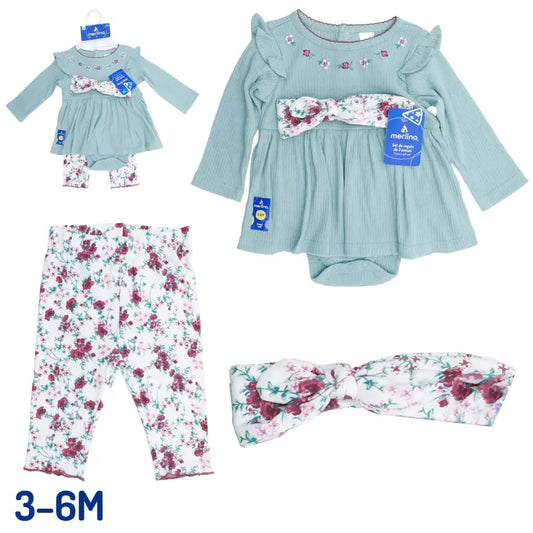 SET 3 PIEZAS 1327 MERLINO