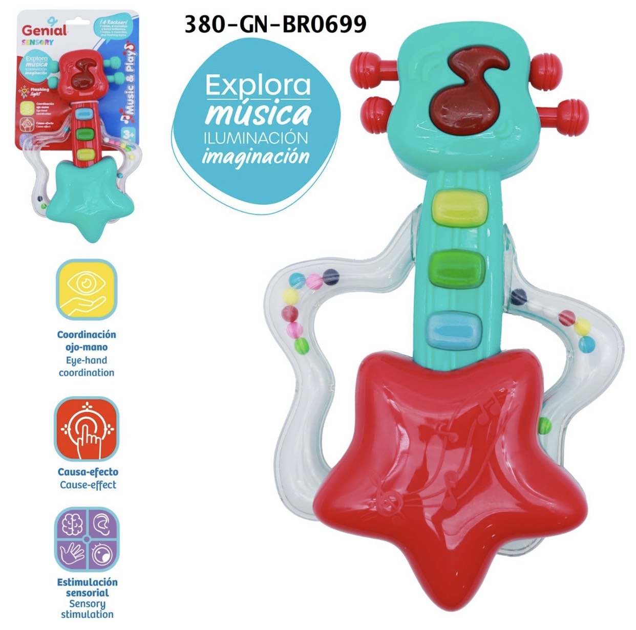 GUITARRA MUSICAL GENIAL