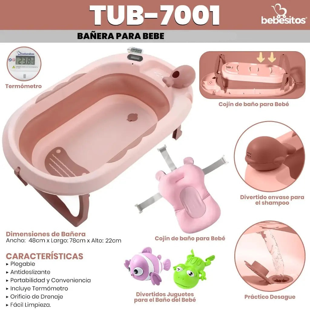 KIT DE BAÑERA TUB 7000 BEBESITOS