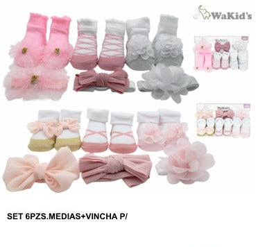 SET 6 PIEZAS 77901 WAKIDS