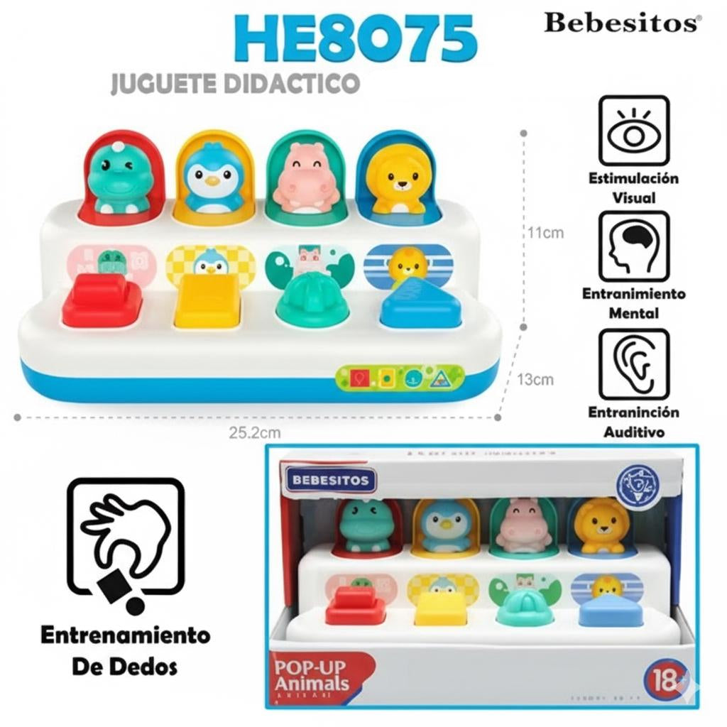JUGUETE DIDACTICO HE8076 BEBESITOS