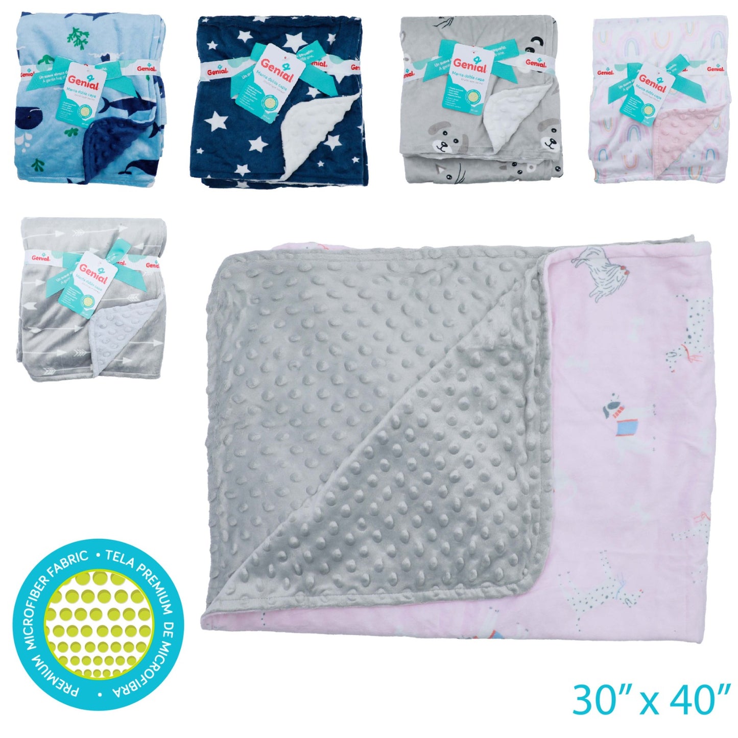 MANTA REVERSIBLE GENIAL