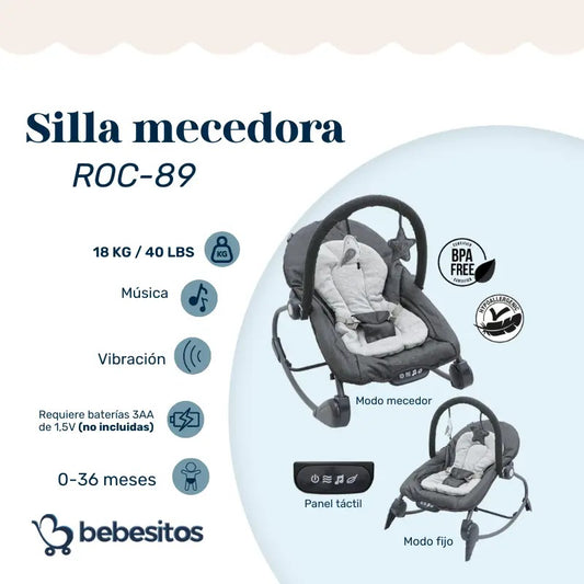 SILLA MECEDORA ROC-89 BEBESITOS