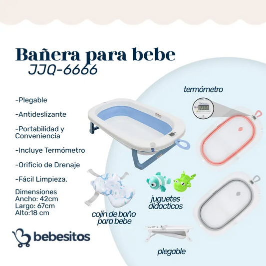 KIT DE BAÑERA JJQ BEBESITOS