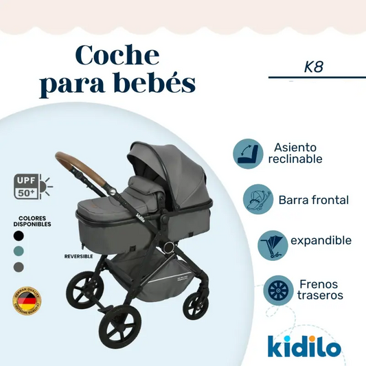 COCHE MOISES K8 BEBESITOS