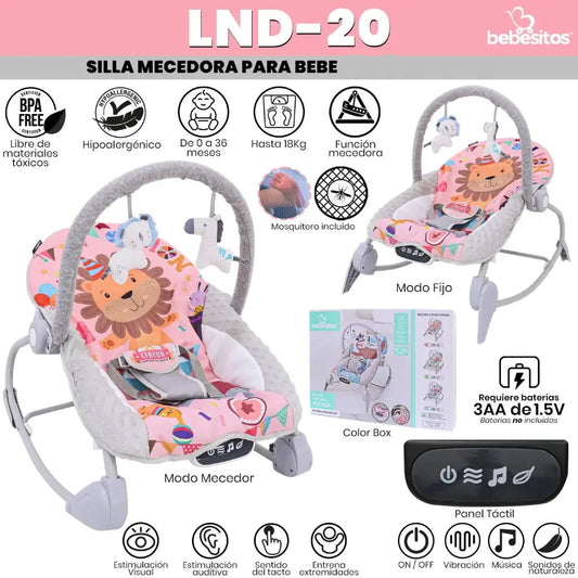 SILLA MECEDORA LND 20 BEBESITOS