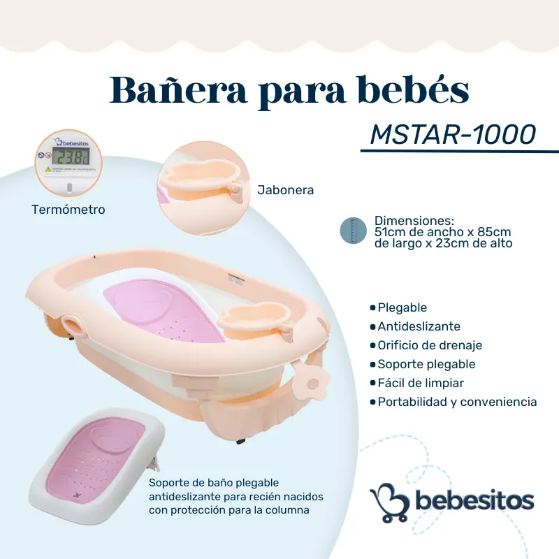 KIT DE BAÑERA PLEGABLE MSTAR