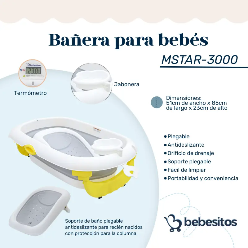 KIT DE BAÑERA PLEGABLE MSTAR