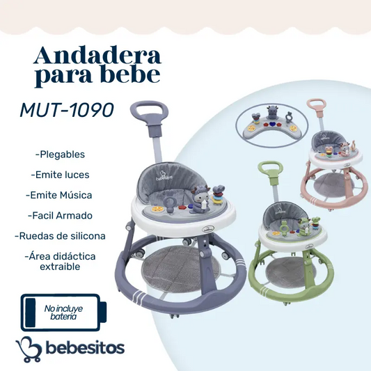 ANDADERA MUT-1090 BEBESITOS