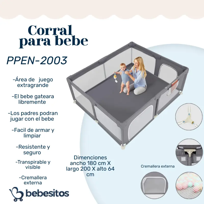 CORRAL DE JUEGOS PPEN BEBESITOS