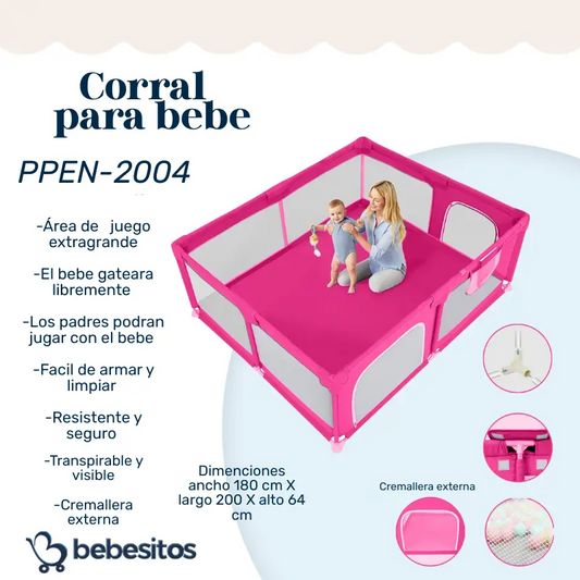 CORRAL DE JUEGOS PPEN BEBESITOS