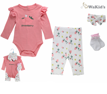 SET 4 PIEZAS 90957 WAKIDS