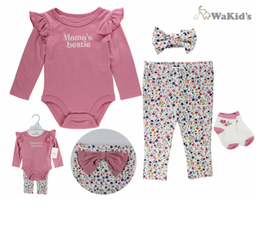 SET 4 PIEZAS 90998 WAKIDS