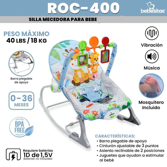 SILLA MECEDORA ROC 400 BEBESITOS