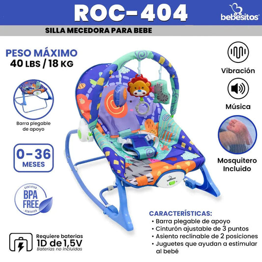 SILLA MECEDORA ROC 404 BEBESITOS