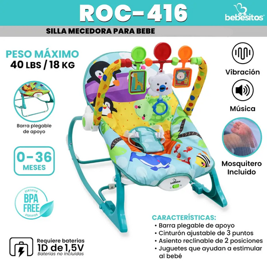 SILLA MECEDORA ROC BEBESITOS