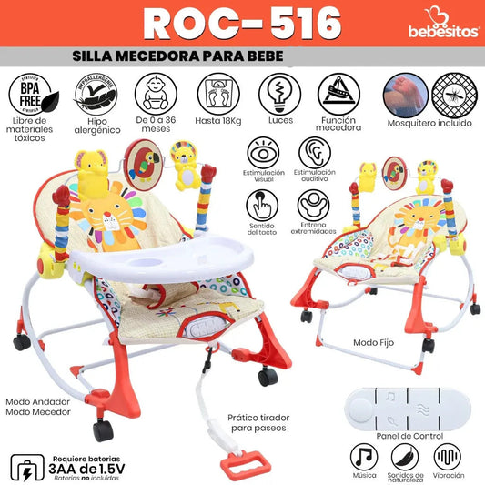 SILLA MECEDORA ROC 516 BEBESITOS